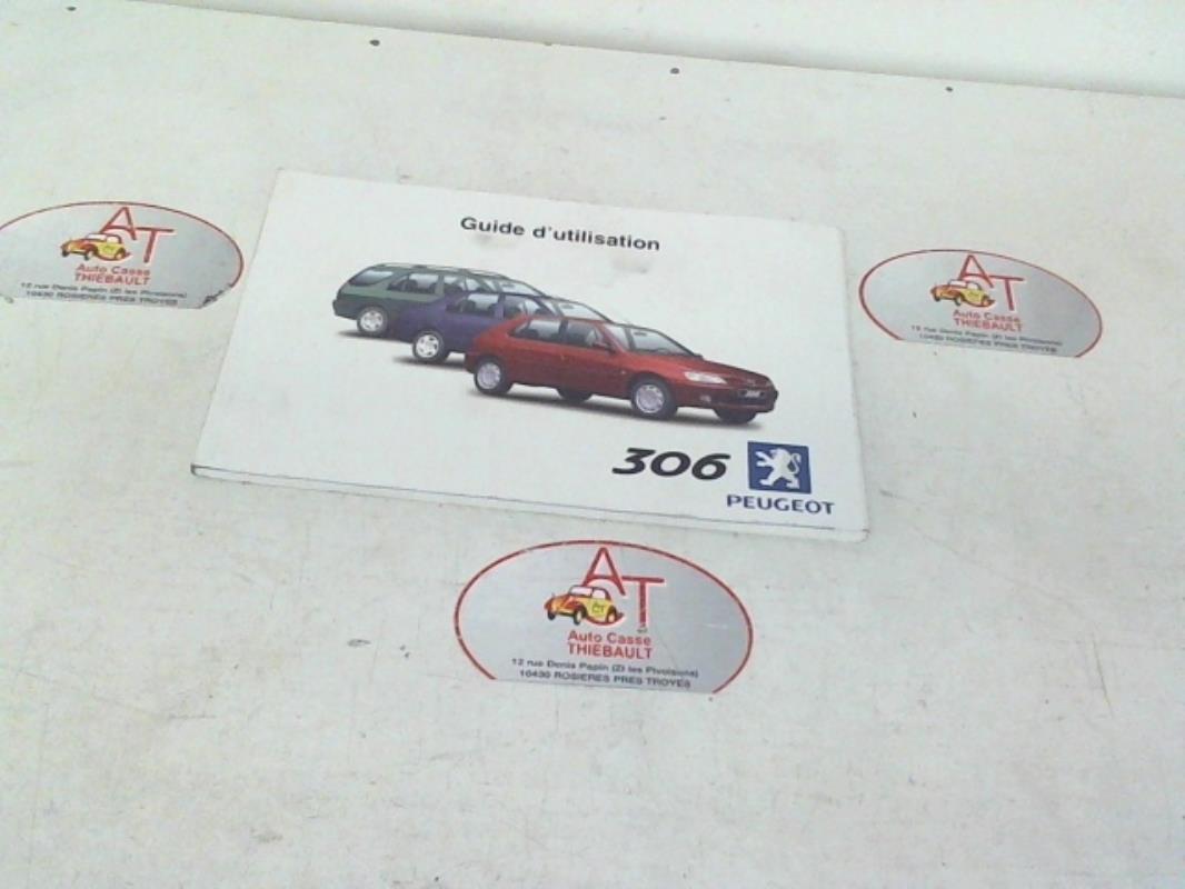 Notice d'utilisation PEUGEOT 306  - 1