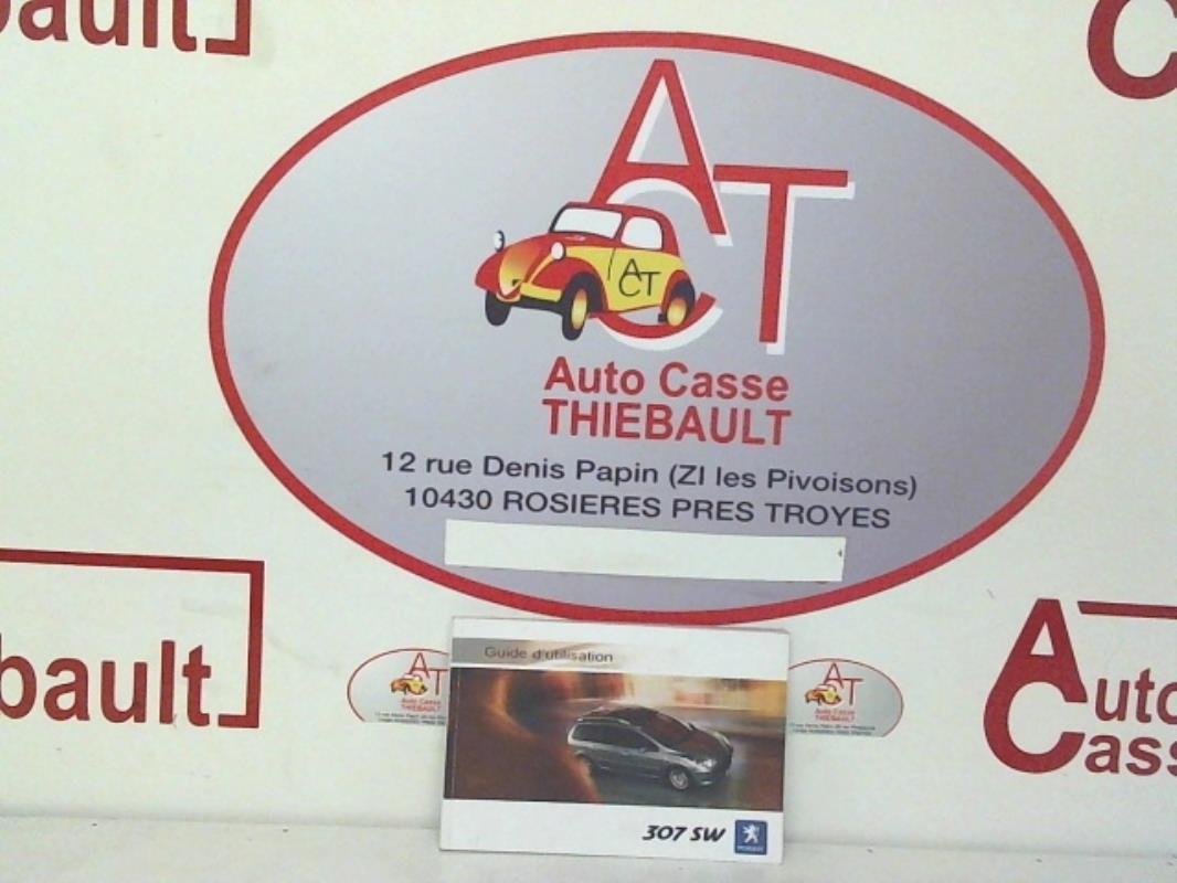 Notice d'utilisation PEUGEOT 307  - 1