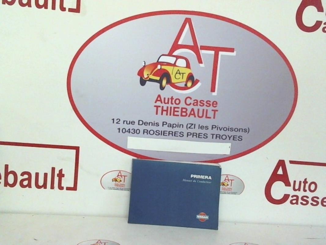 Notice d'utilisation NISSAN PRIMERA 1  - 1