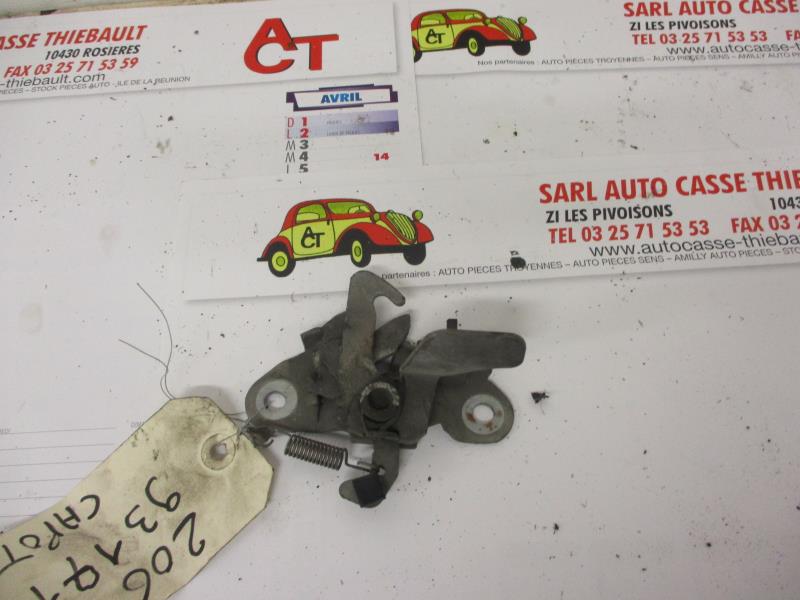 Serrure de capot PEUGEOT 206 PHASE 1 Diesel - 1
