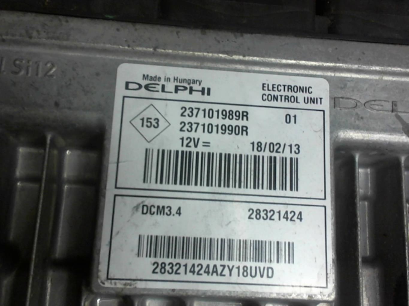 Centralina motore RENAULT CLIO 3 PHASE 2 Diésel - 1