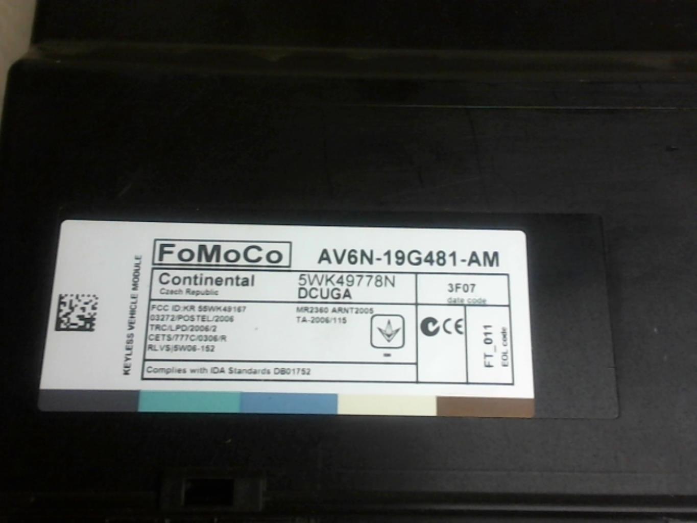 Module d'allumage (allumage) FORD FOCUS 3 PHASE 1 Essence - 1