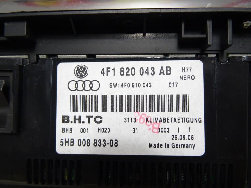 Commande chauffage AUDI A6 3 AVANT PHASE 1 BREAK Diesel - 1