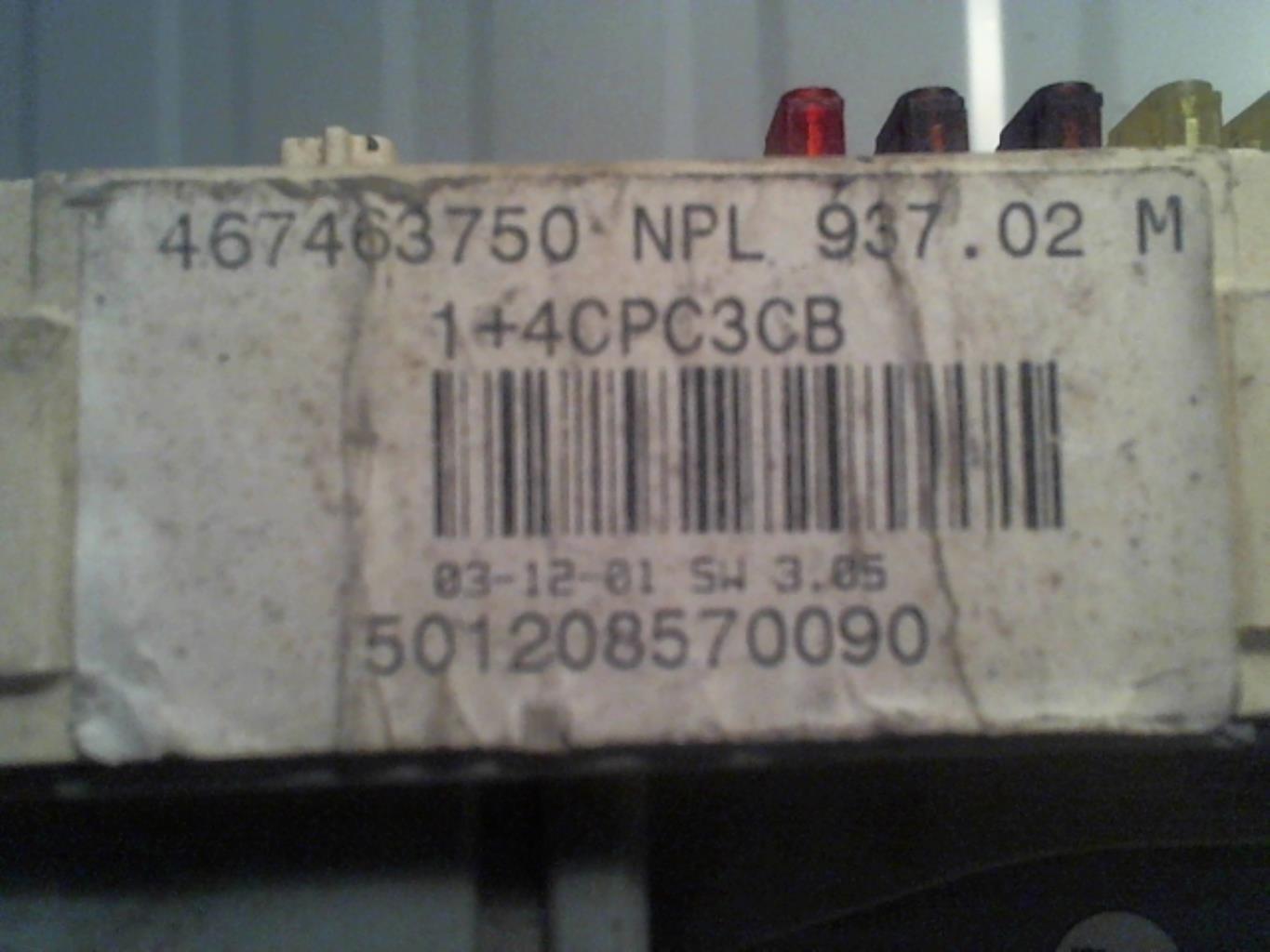 Portafusibili ALFA ROMEO 147  - 1
