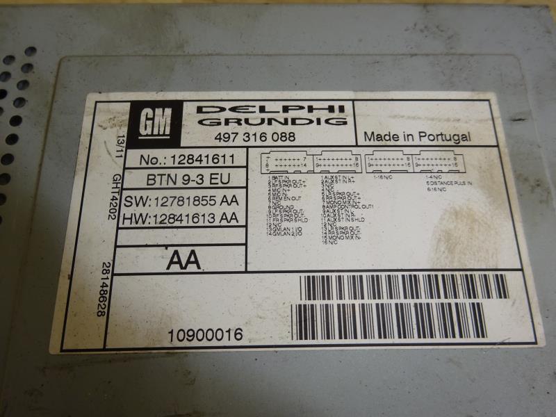 Ecran GPS SAAB 9.3 2 SPORT SEDAN PHASE 1 Diesel - 1