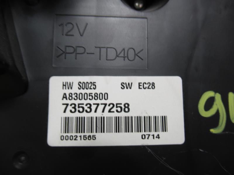 Commande chauffage FIAT IDEA PHASE 1 Diesel - 1