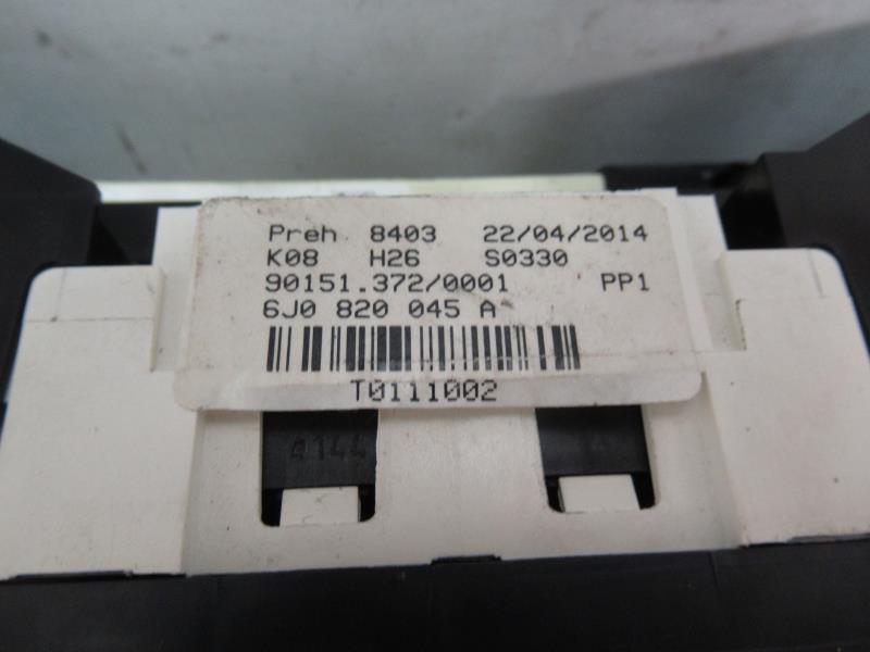 Commande chauffage SEAT IBIZA 4 PHASE 2 Diesel - 1