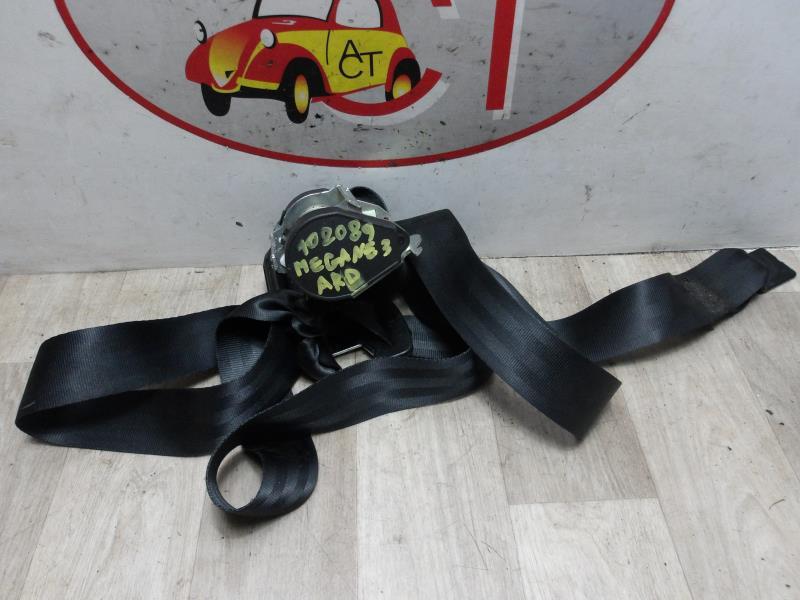 Cintura di sicurezza posteriore destra RENAULT MEGANE 3 PHASE 1 Diésel - 1