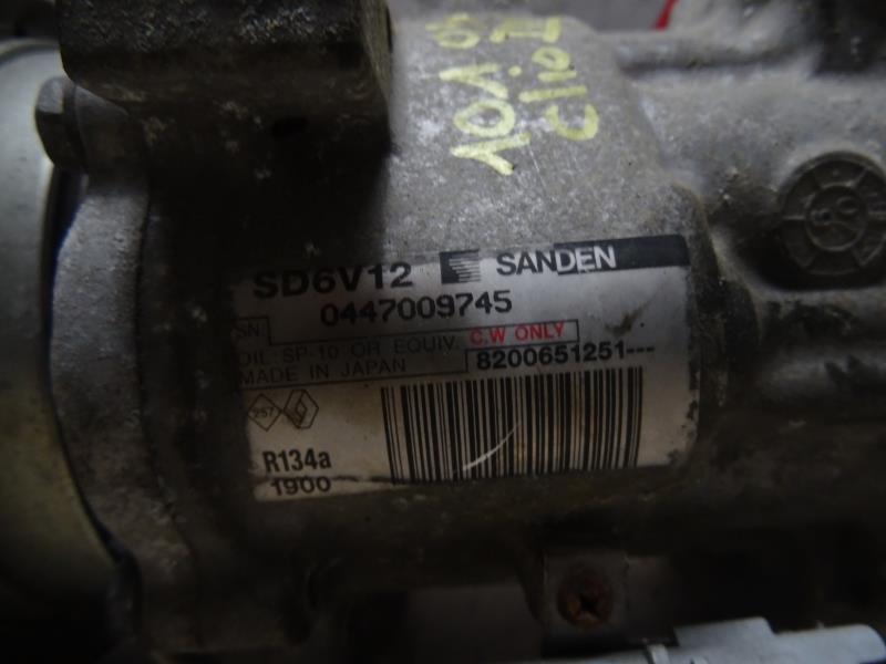 Compresseur clim RENAULT CLIO 3 PHASE 1 Diesel - 1
