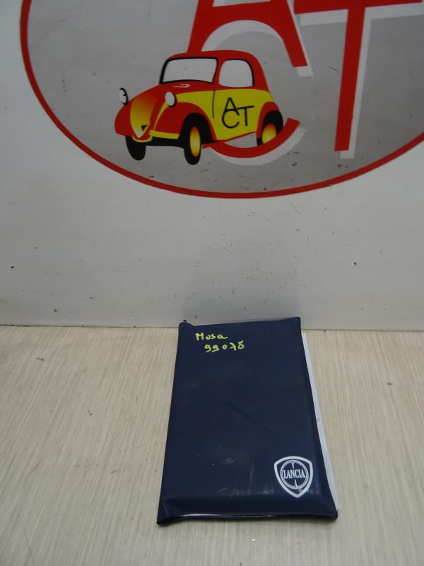Notice d'utilisation LANCIA MUSA PHASE 2 Diesel - 1