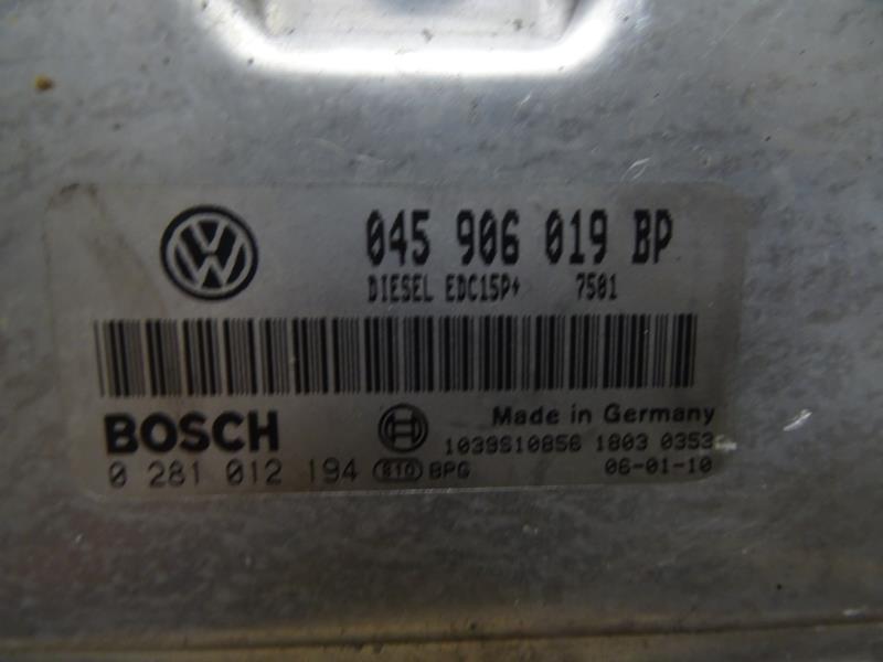 Centralina motore VOLKSWAGEN POLO 4 PHASE 2 Diésel - 1