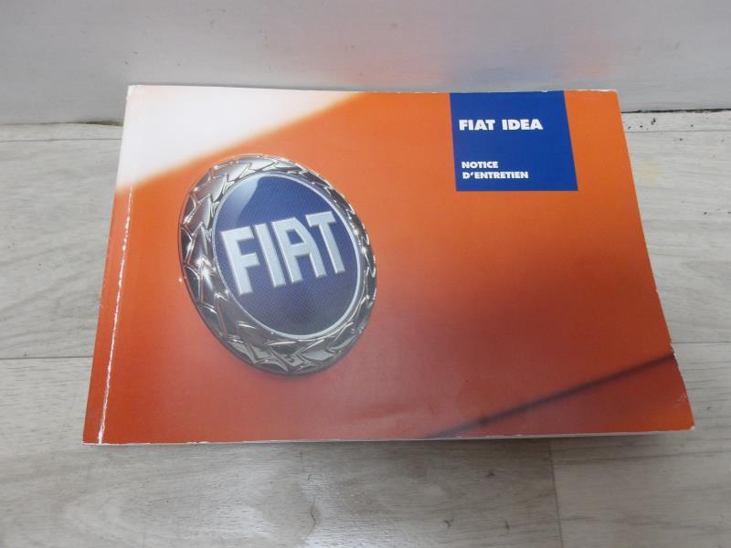 Notice d'utilisation FIAT IDEA PHASE 2 Diesel - 1