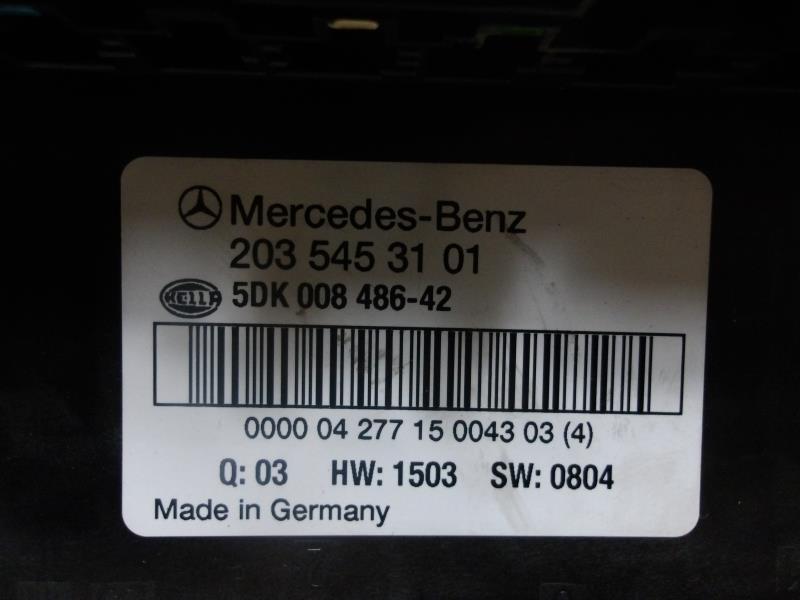 Portafusibili MERCEDES CLASSE C 203 COUPE SPORT PHASE 2  - 1