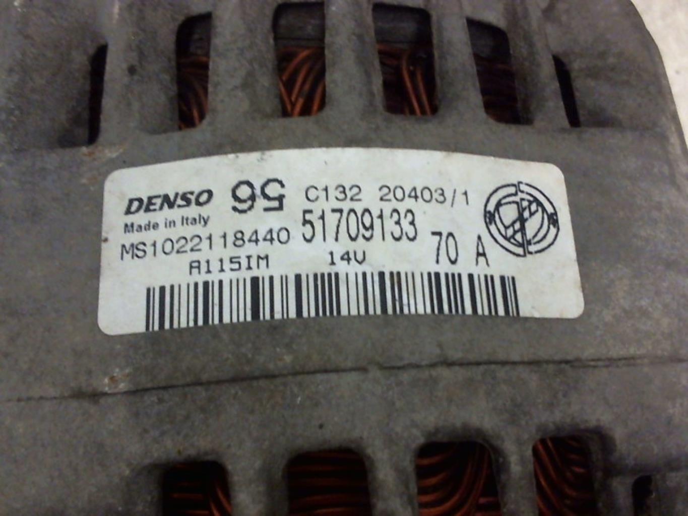Alternatore FIAT PUNTO 2 PHASE 1 Gasolina - 1