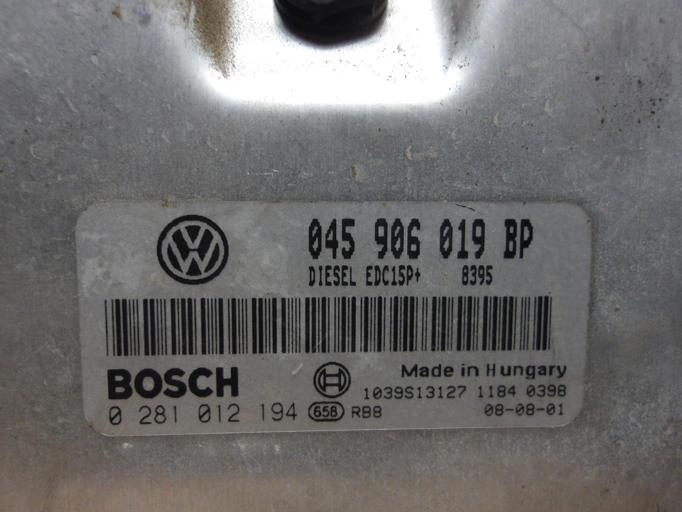 Centralina motore VOLKSWAGEN POLO 4 PHASE 2 Diésel - 1