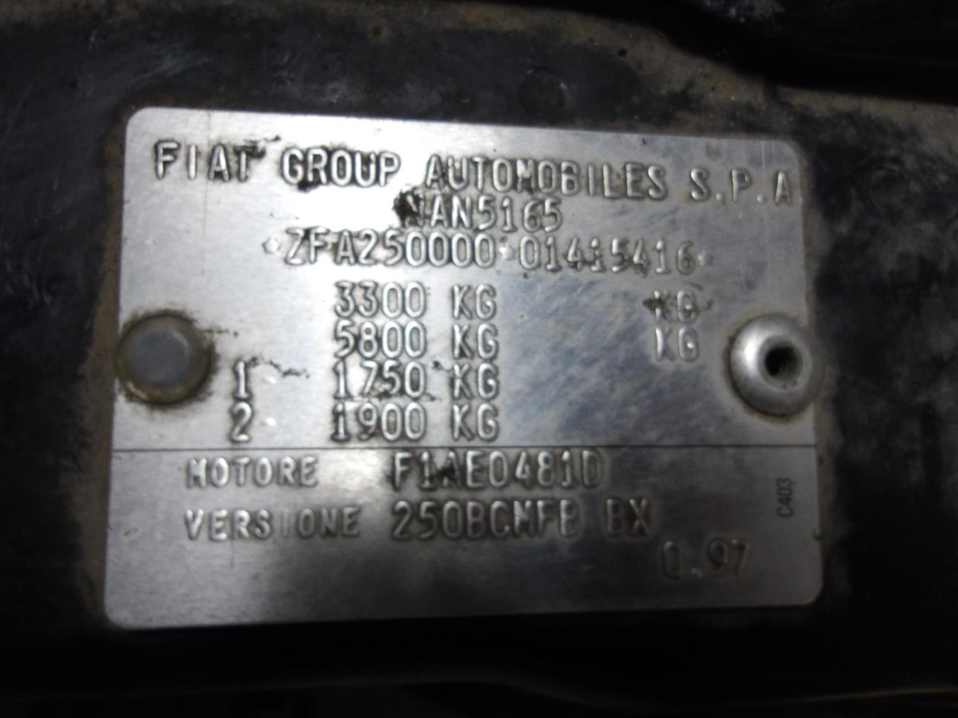 Traversa superiore FIAT DUCATO 3 PHASE 1 Diésel - 1
