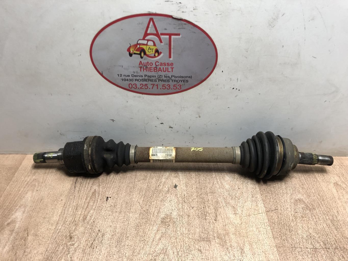 Giunto cardanico albero di trasmissione sinistro PEUGEOT 407 PHASE 2 BREAK Diésel - 1