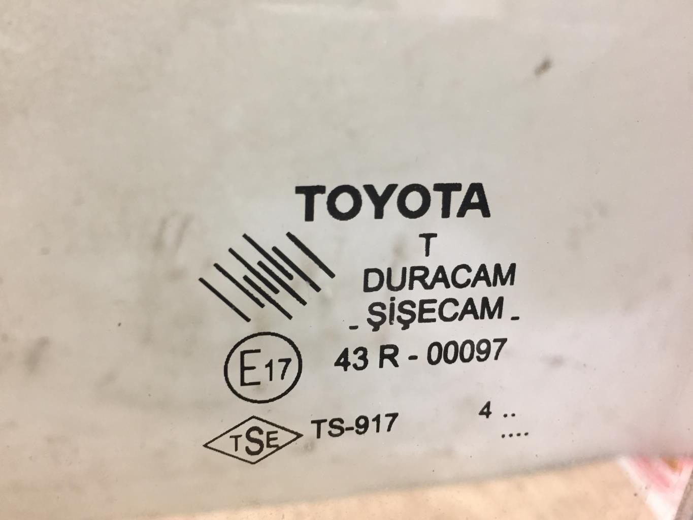 Vetro posteriore sinistro TOYOTA COROLLA VERSO 2 PHASE 1 Diésel - 1