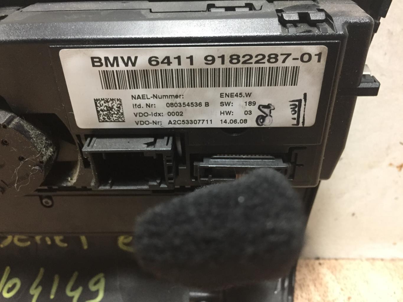 Commande chauffage BMW SERIE 1 E81 Diesel - 1