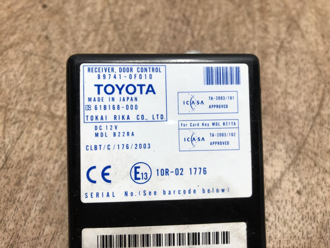 Boitier de centralisation TOYOTA COROLLA VERSO 2 PHASE 1 Diesel - 1
