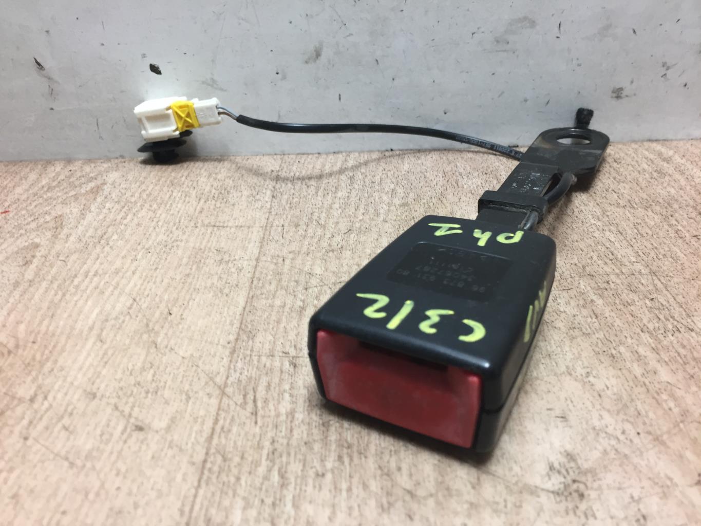 Aggancio cintura sicurezza anteriore destro CITROEN C3 2 PHASE 1 Diésel - 1