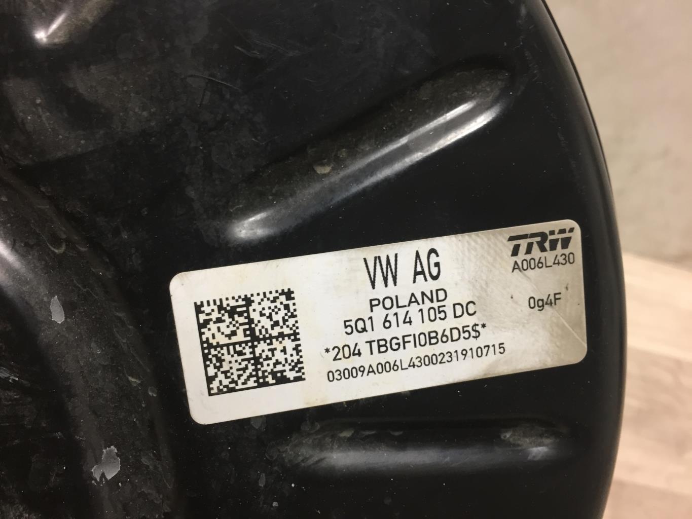 Mastervac VOLKSWAGEN PASSAT 7 PHASE 1 BREAK Diesel - 1