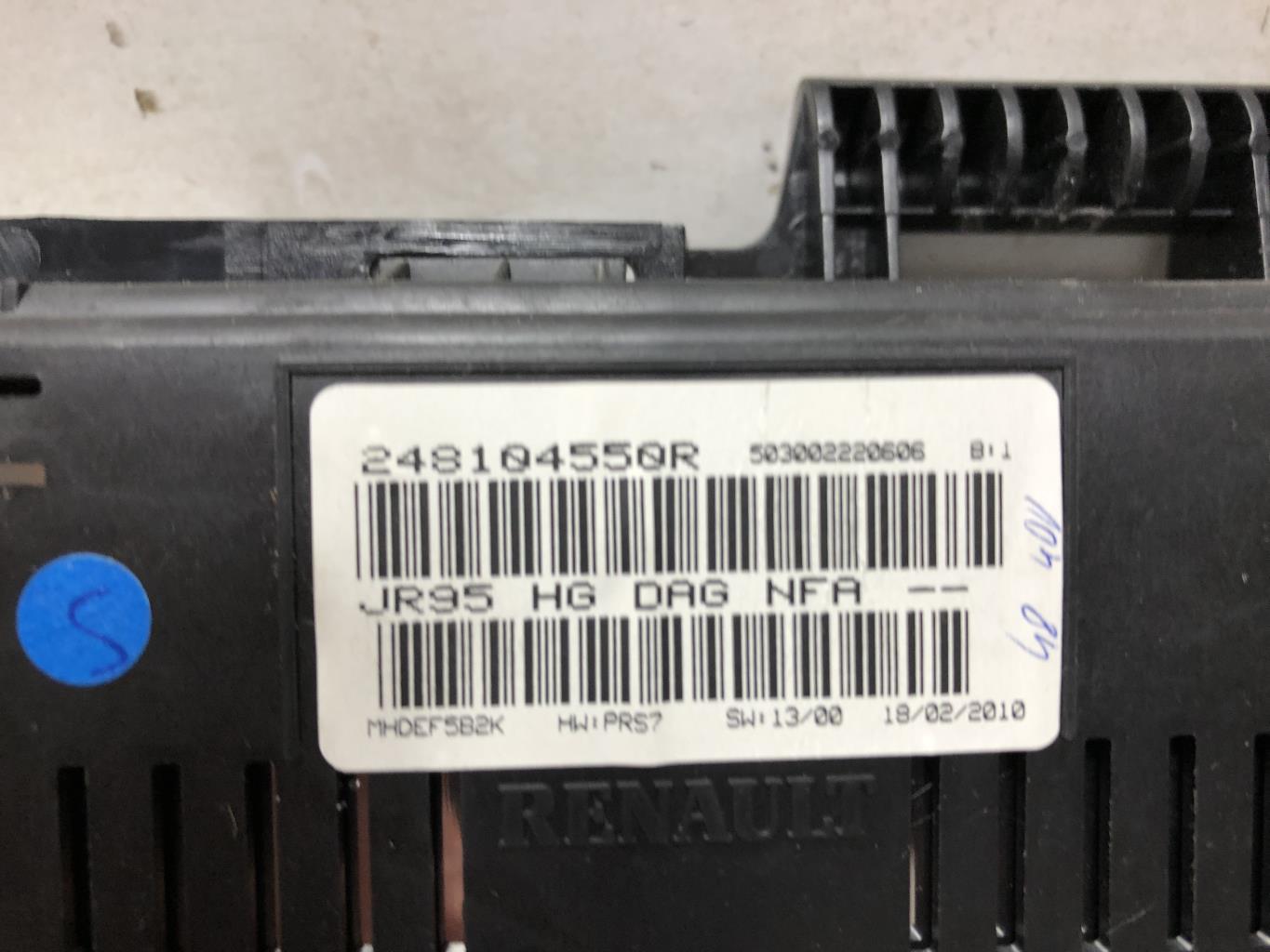 Compteur RENAULT SCENIC 3 PHASE 1 Diesel - 1