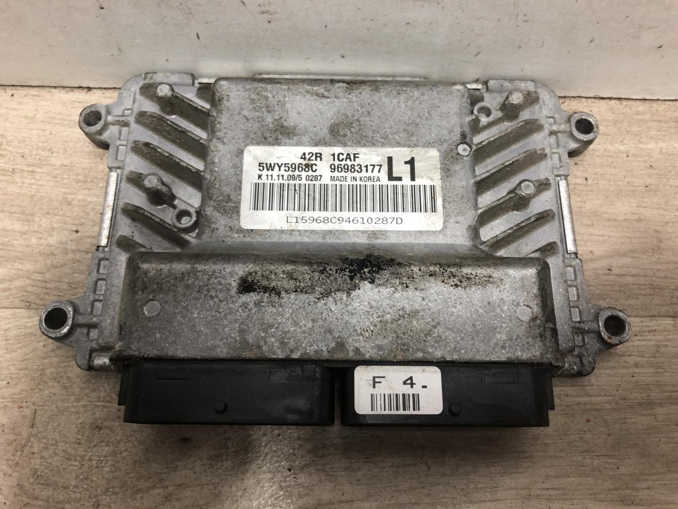 Centralina motore CHEVROLET AVEO 1 Gasolina - 1