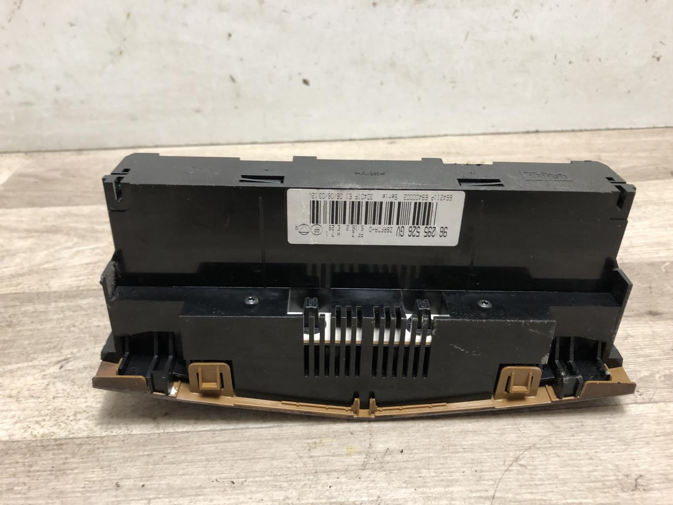 Commande chauffage PEUGEOT 607 PHASE 1 Diesel - 1