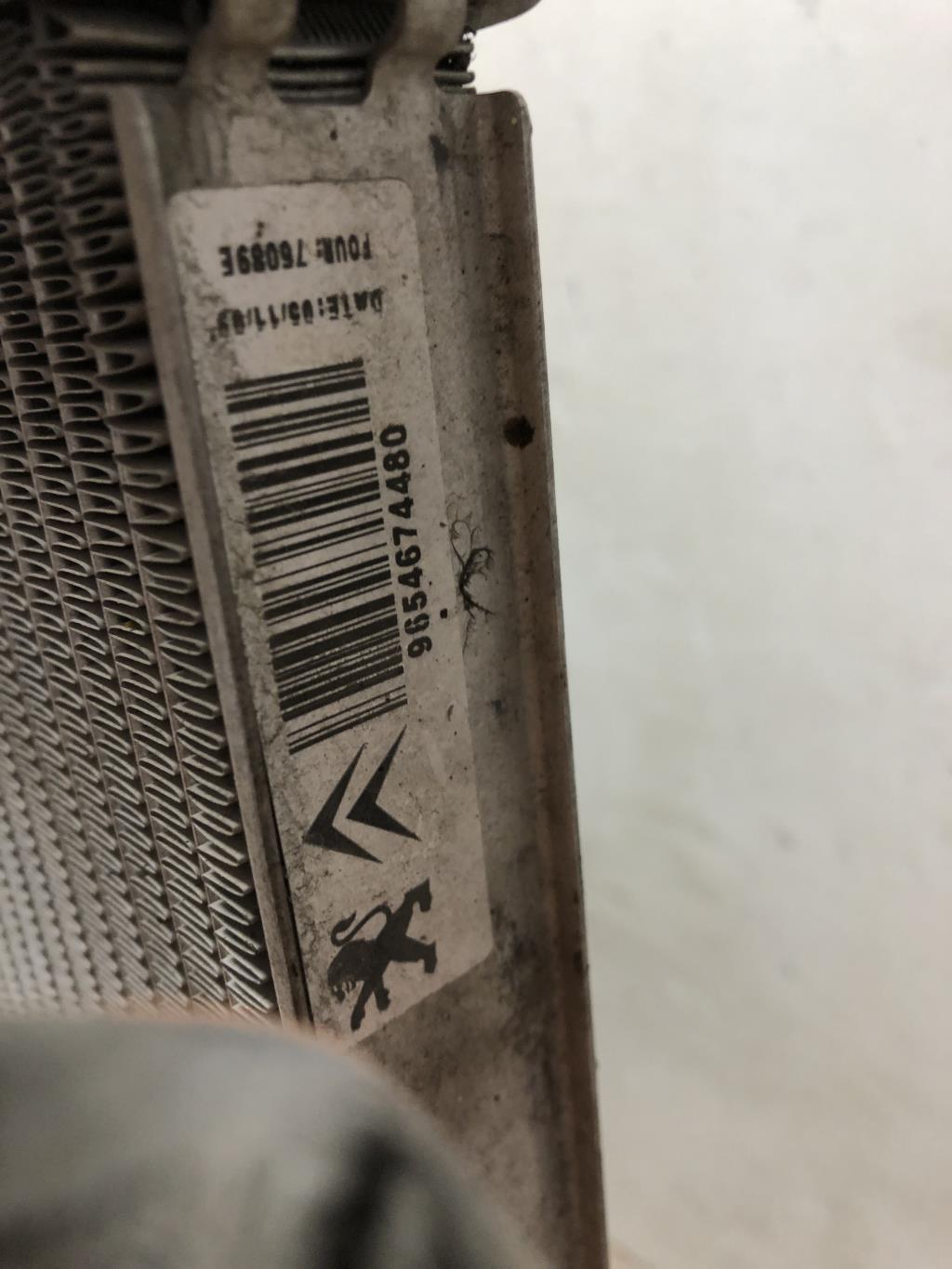 Radiateur eau clim CITROEN C8 Diesel - 1