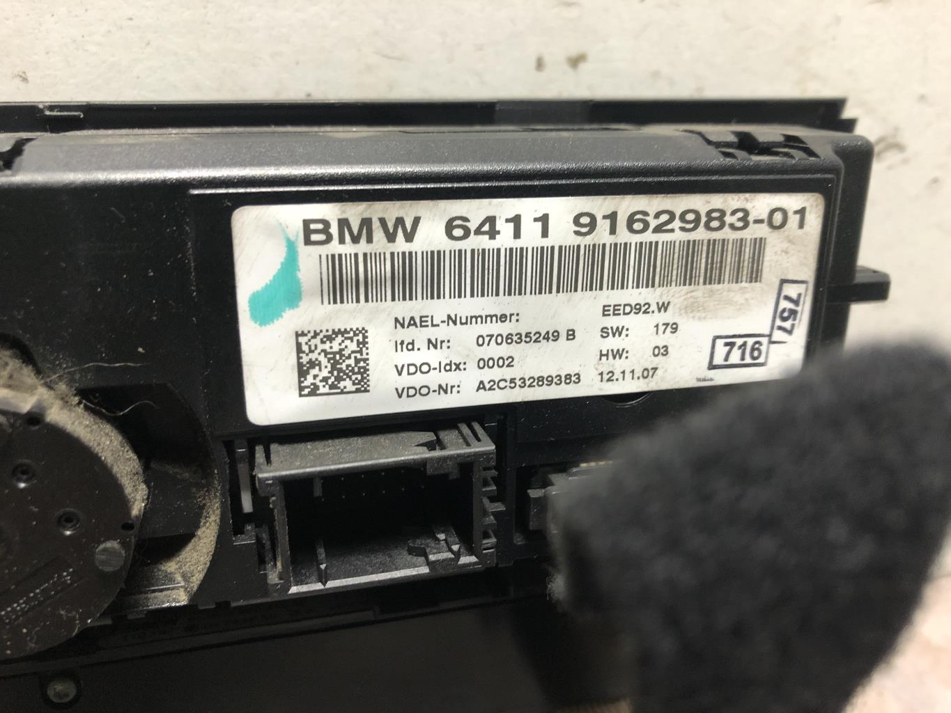 Commande chauffage BMW SERIE 1 E87 PHASE 2 Diesel - 1