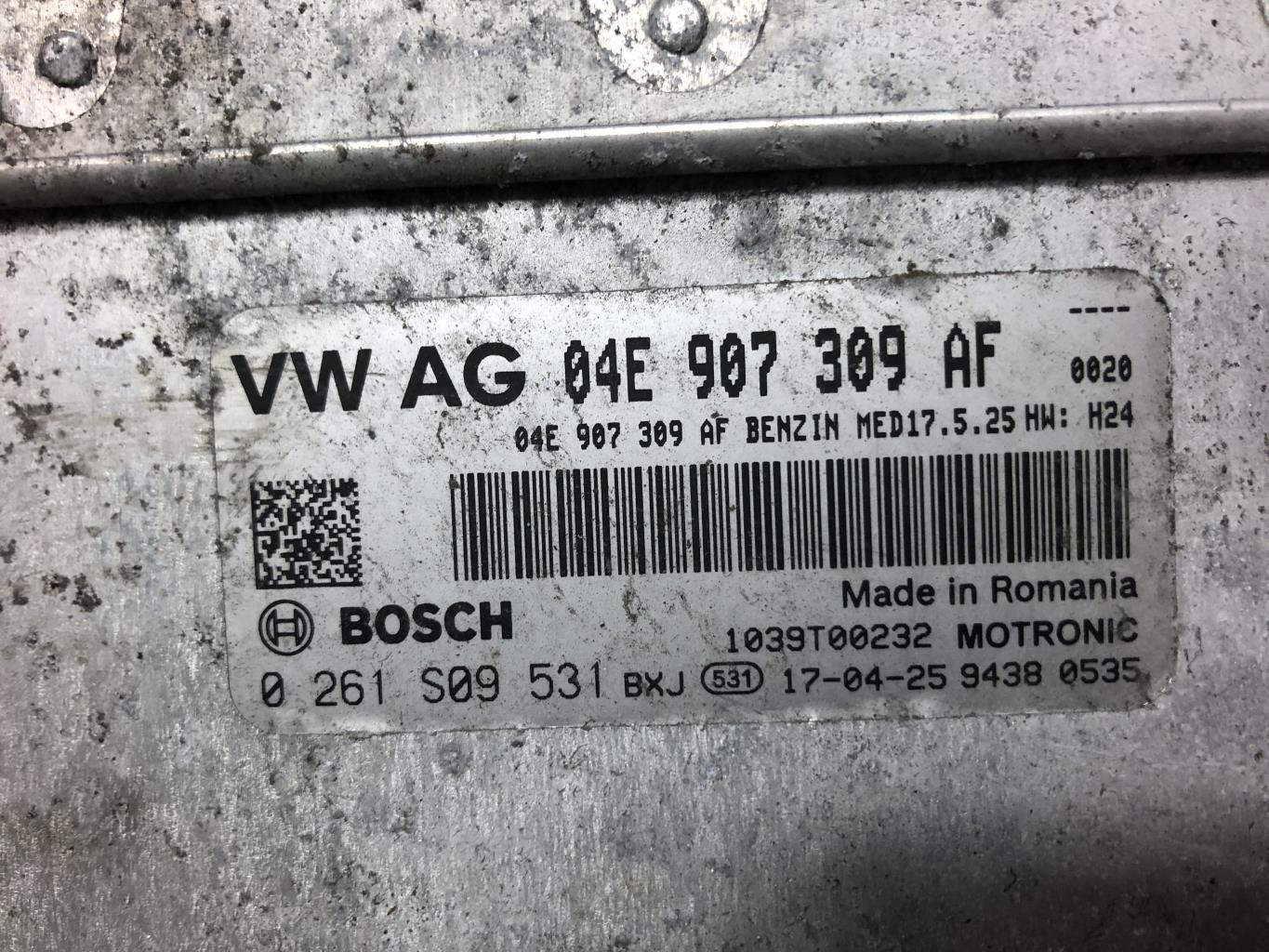 Centralina motore VOLKSWAGEN POLO 5 PHASE 2 Gasolina - 1