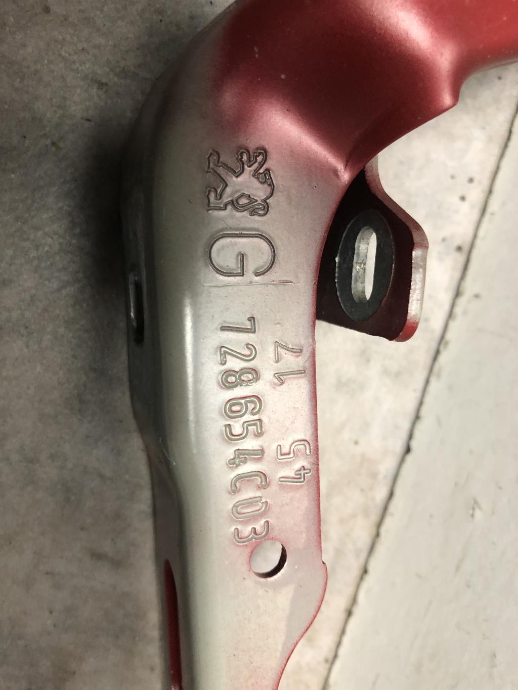 Cerniera cofano PEUGEOT 208 1 PHASE 2 Gasolina - 1