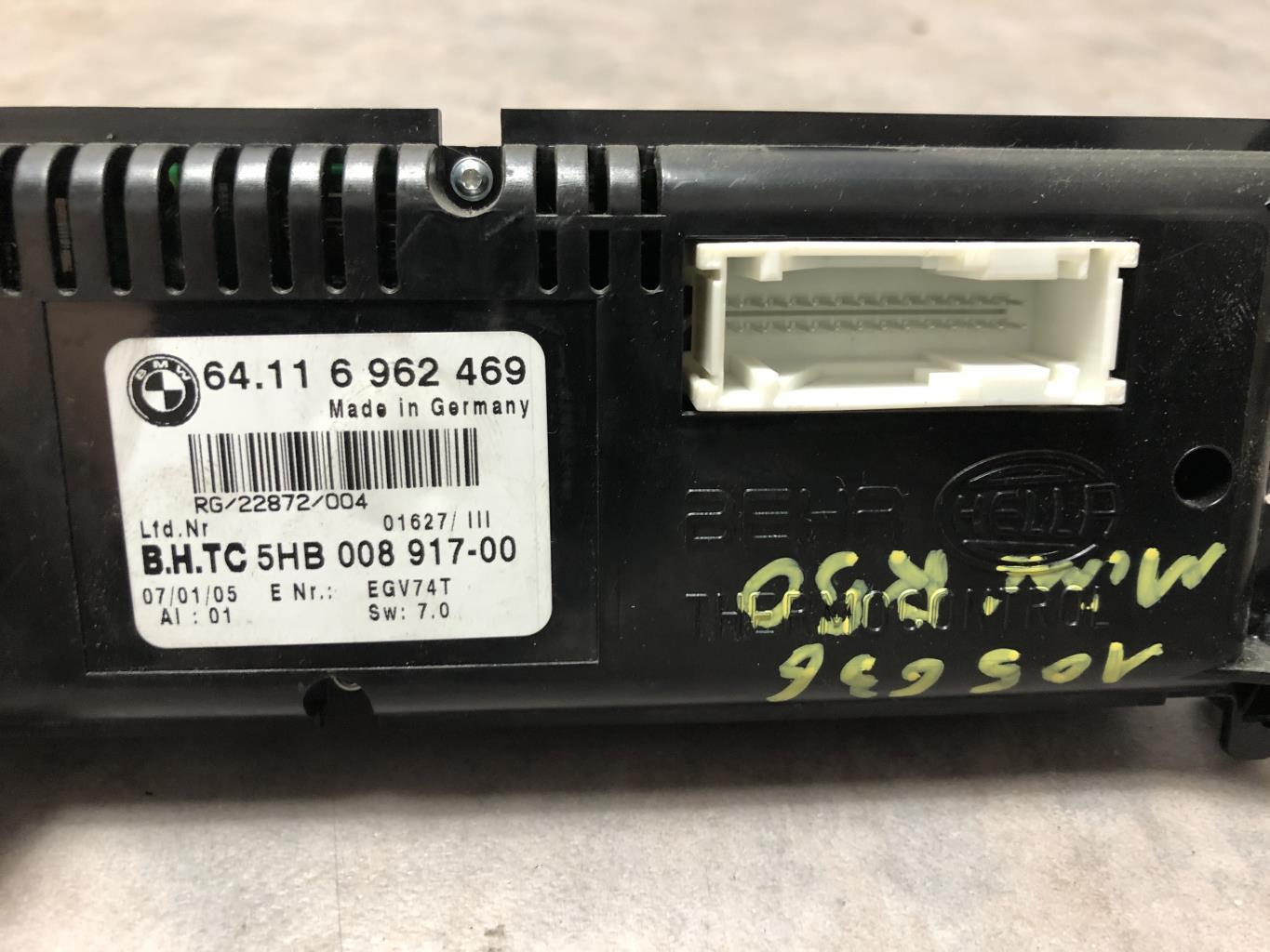 Commande chauffage MINI MINI 1 R50/R53 PHASE 1  - 1