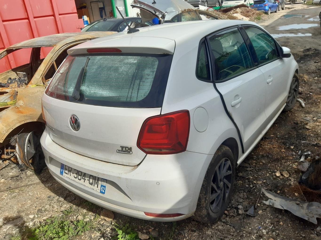 Aggancio cintura sicurezza anteriore sinistro VOLKSWAGEN POLO 5 PHASE 2 Diésel - 1