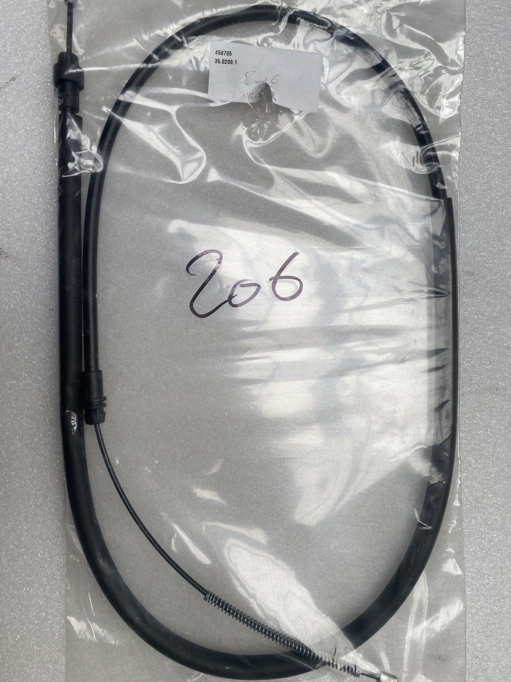 Cable de commande de frein à main PEUGEOT 206  - 1