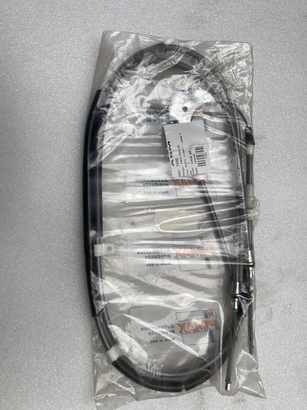 Cable de commande de frein à main MERCEDES 190 W201  - 1