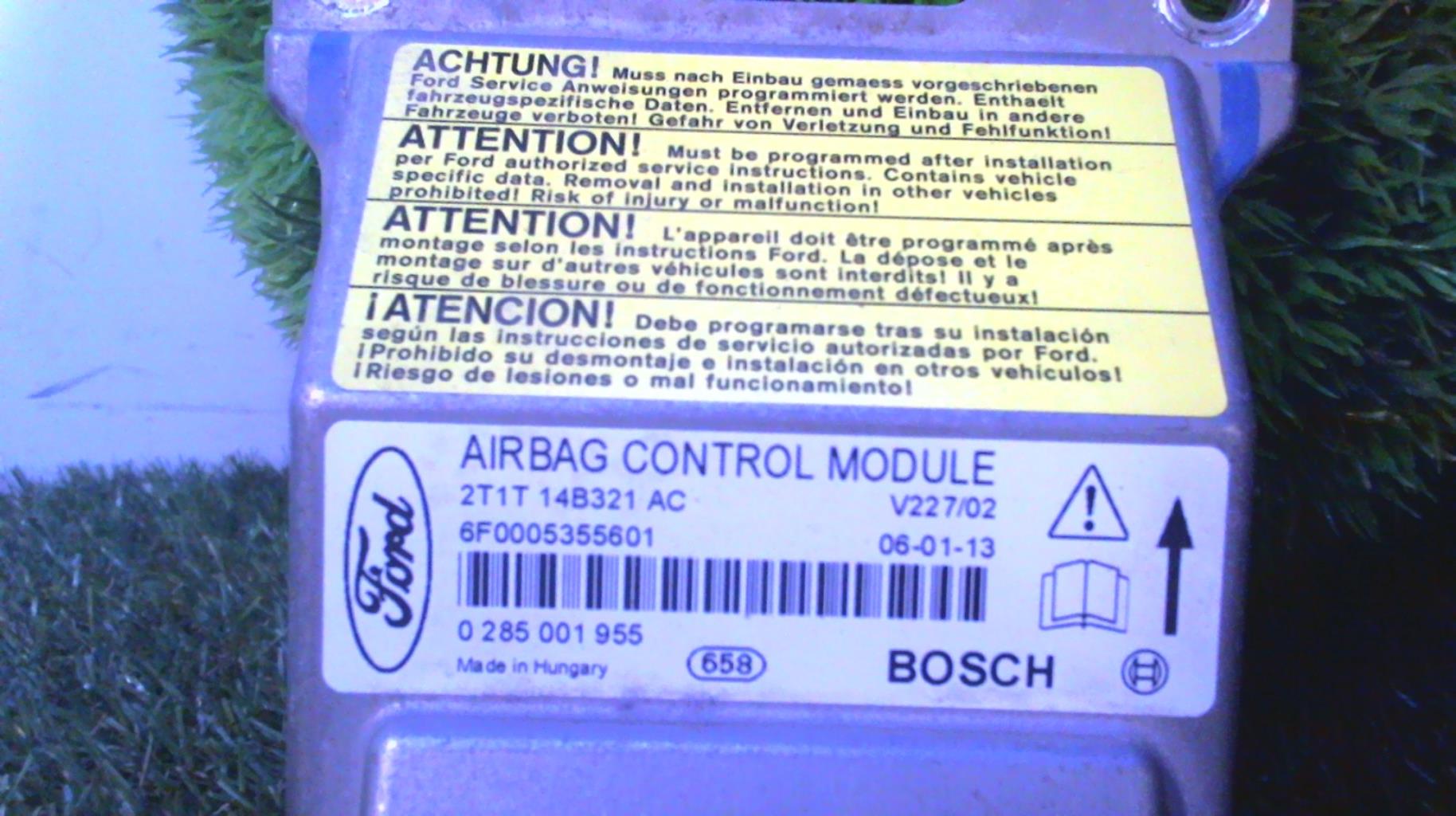 Calculateur FORD TRANSIT CONNECT 1 PHASE 1 Diesel - 1