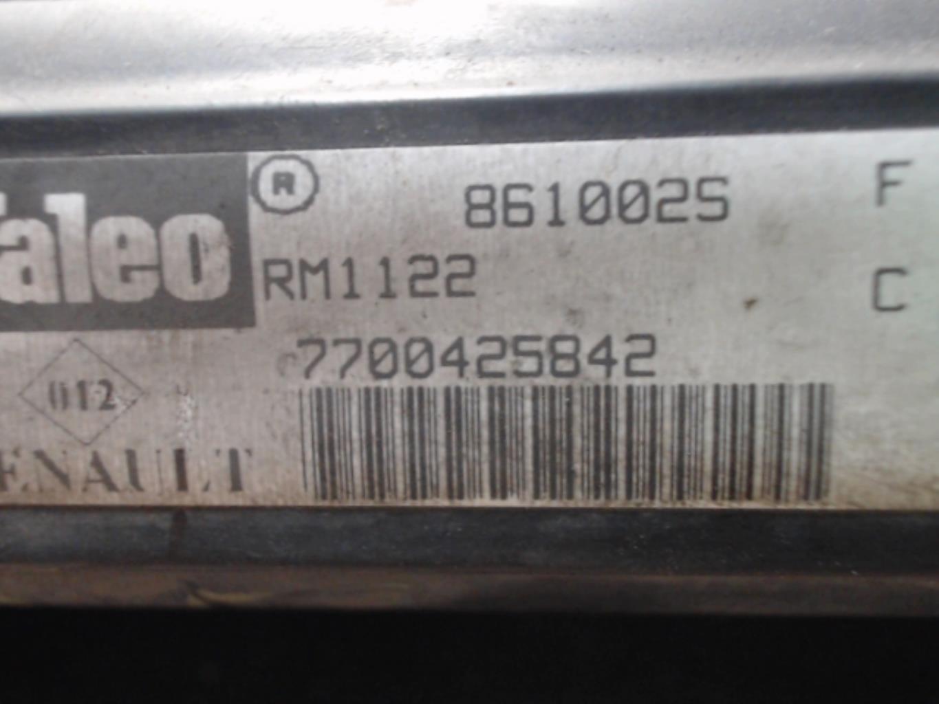 Radiateur eau RENAULT MEGANE 1 PHASE 2 Diesel - 1