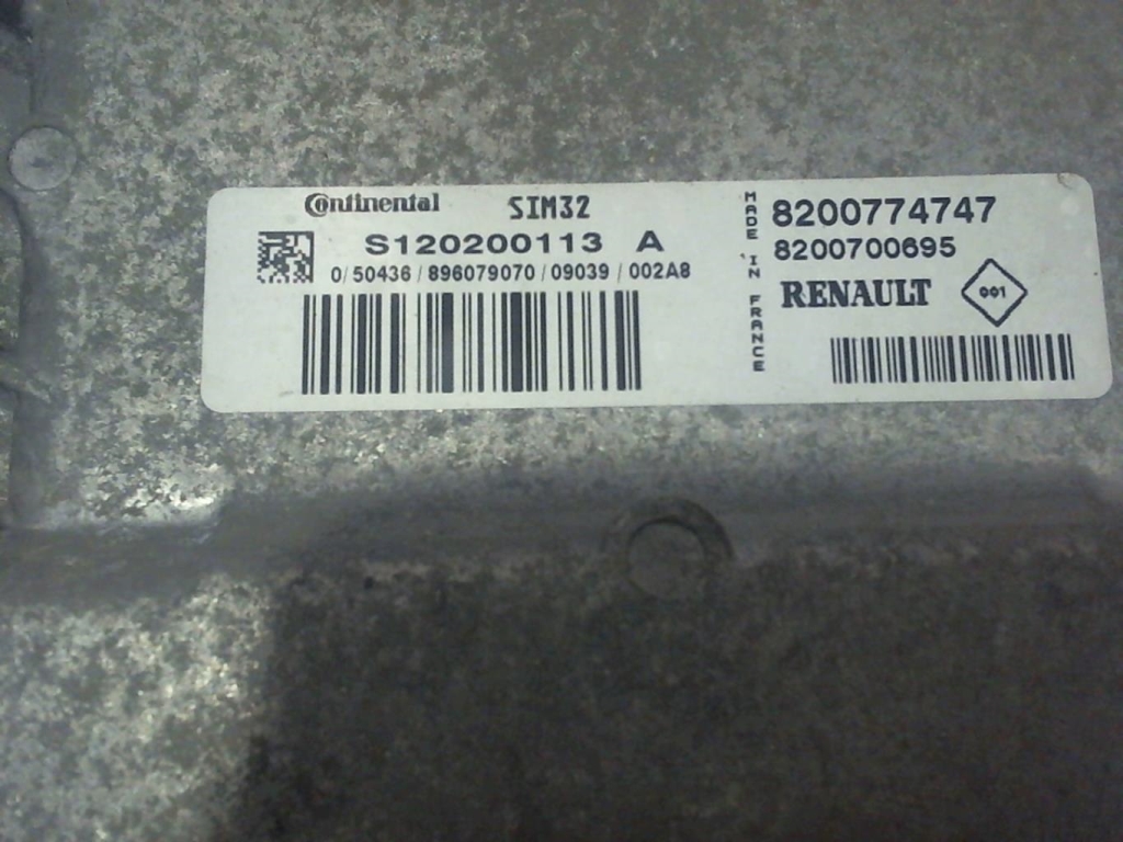 Calculateur moteur RENAULT TWINGO 2 PHASE 1 Essence - 1