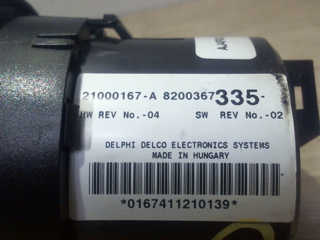 Commande chauffage RENAULT ESPACE 4 PHASE 1 Diesel - 1