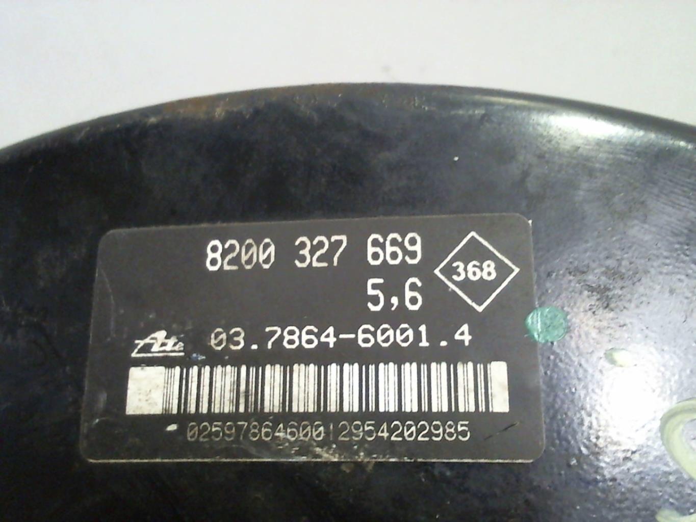 Mastervac RENAULT MODUS PHASE 1 Diesel - 1