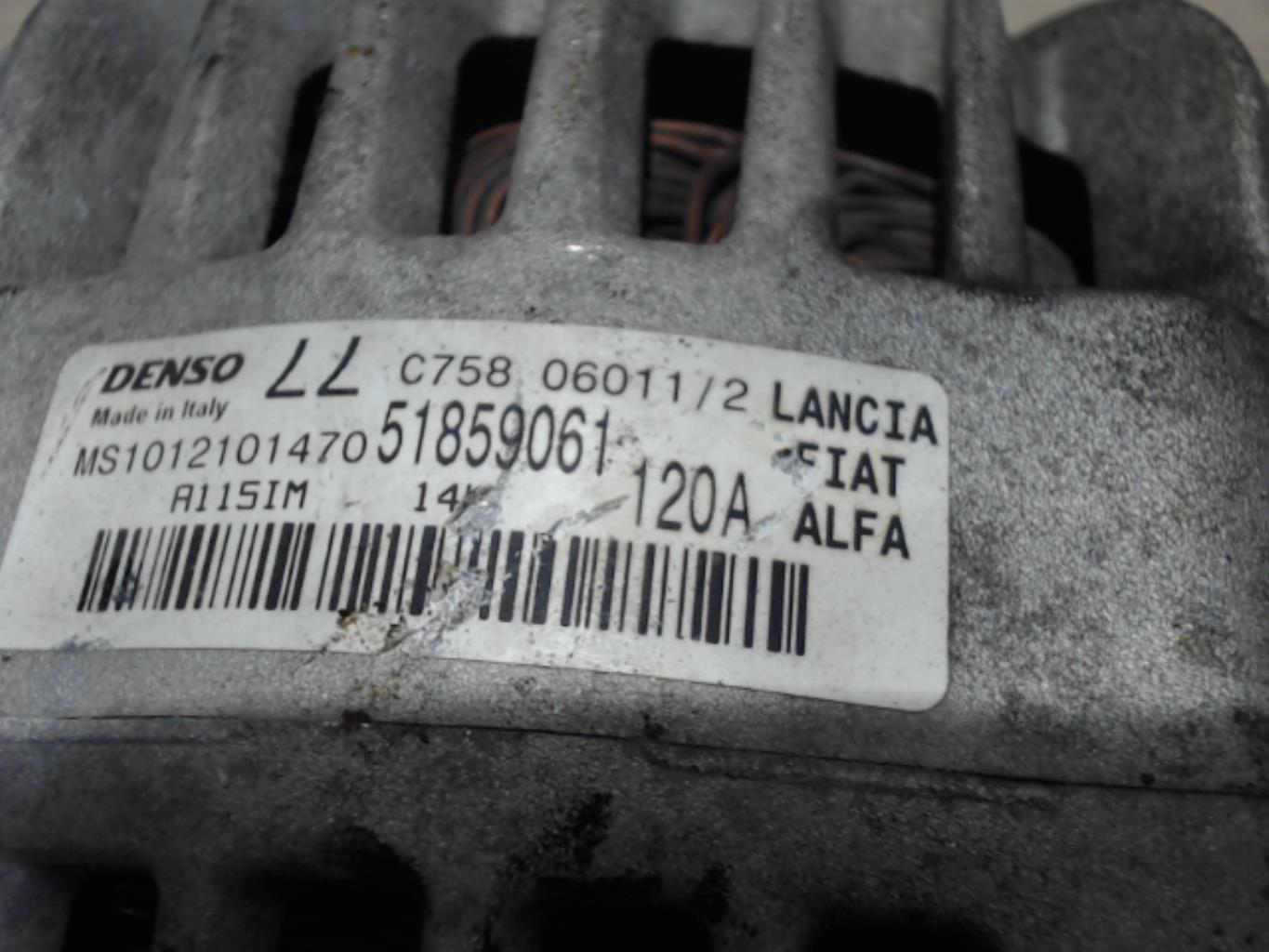 Alternateur ALFA ROMEO MITO PHASE 1 Essence - 1