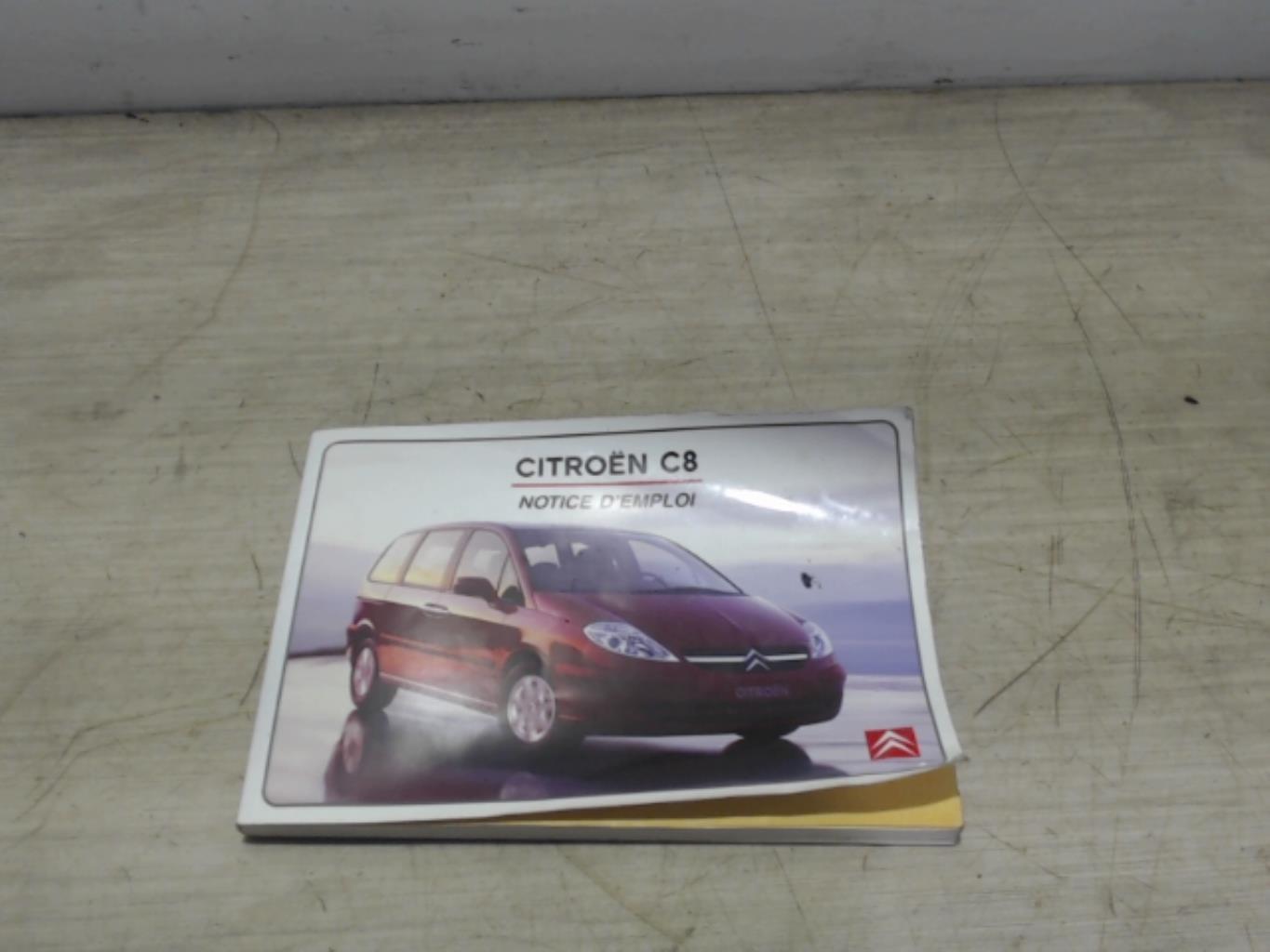 Carnet de bord CITROEN C8  - 1