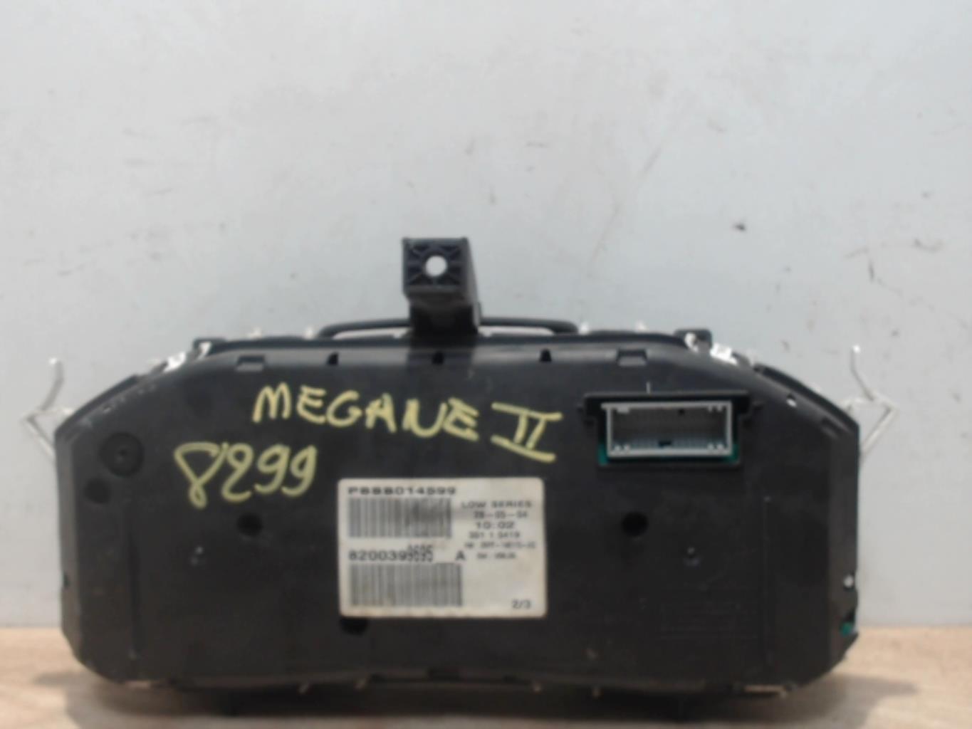 Compteur RENAULT MEGANE 2 PHASE 1 Diesel - 1