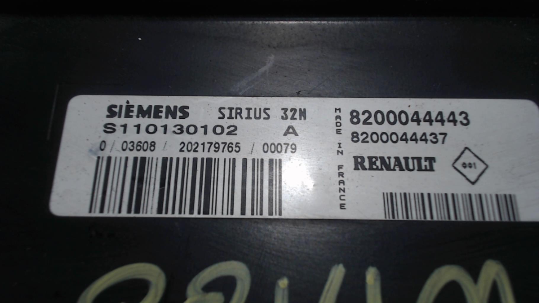 Calculateur RENAULT TWINGO 1 PHASE 2 Essence - 1