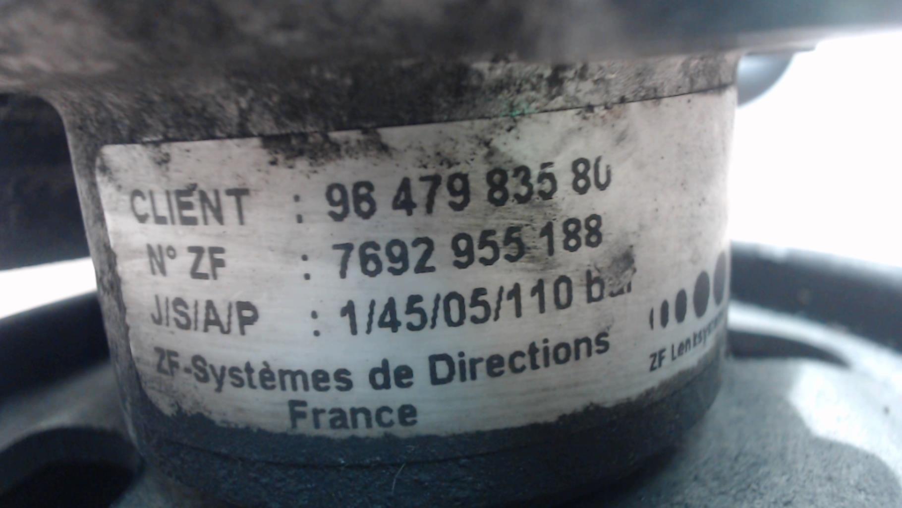 Pompe de direction PEUGEOT 607 PHASE 1 Diesel - 1