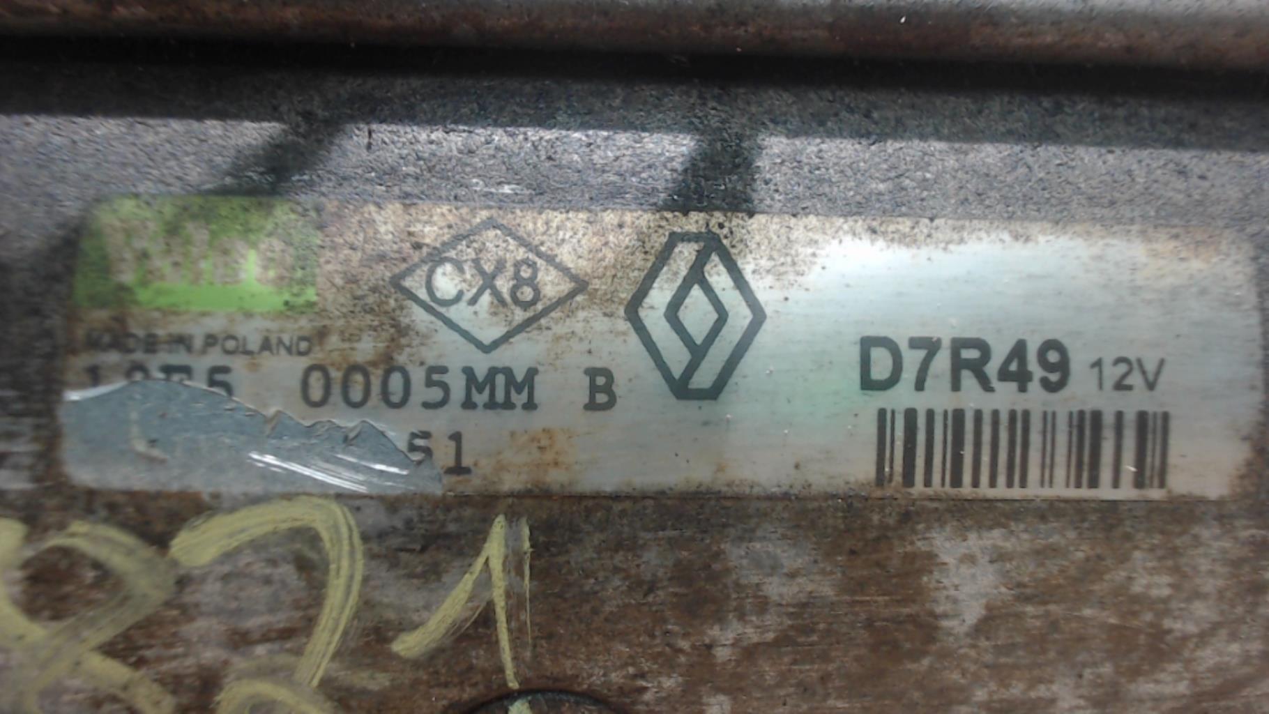Demarreur RENAULT MEGANE 2 PHASE 1 Diesel - 1
