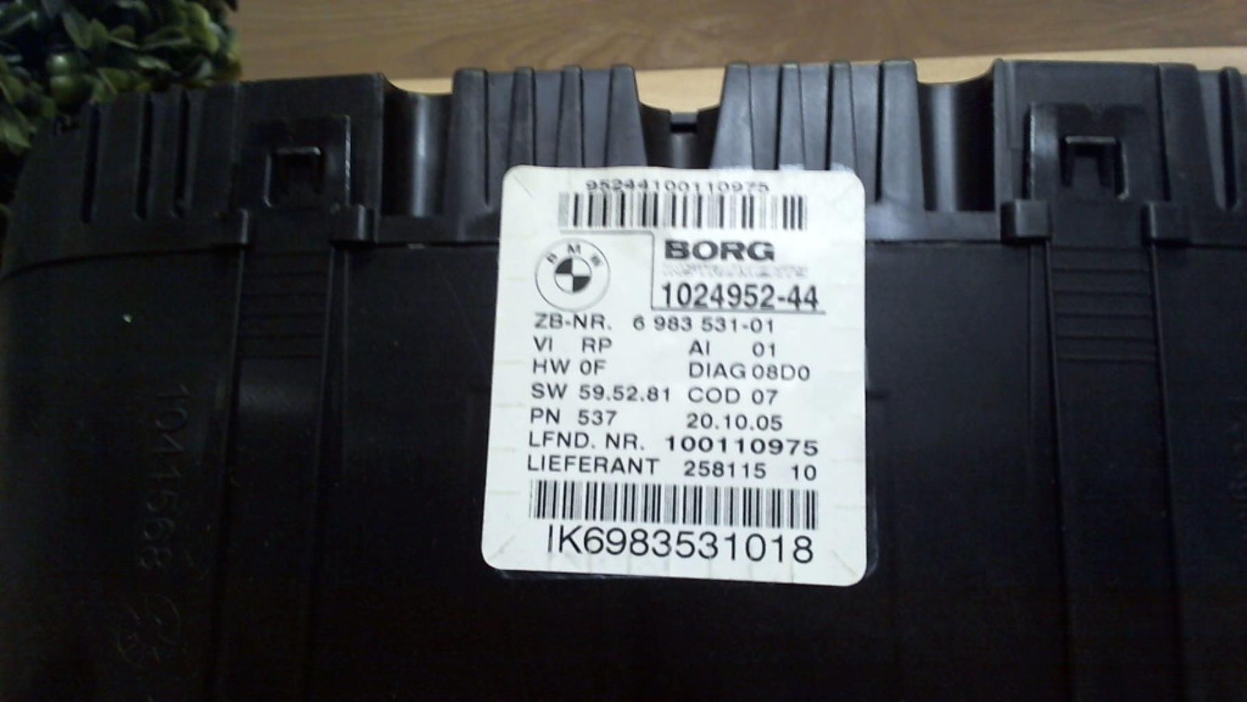 Compteur BMW SERIE 1 E87 PHASE 1 Diesel - 1