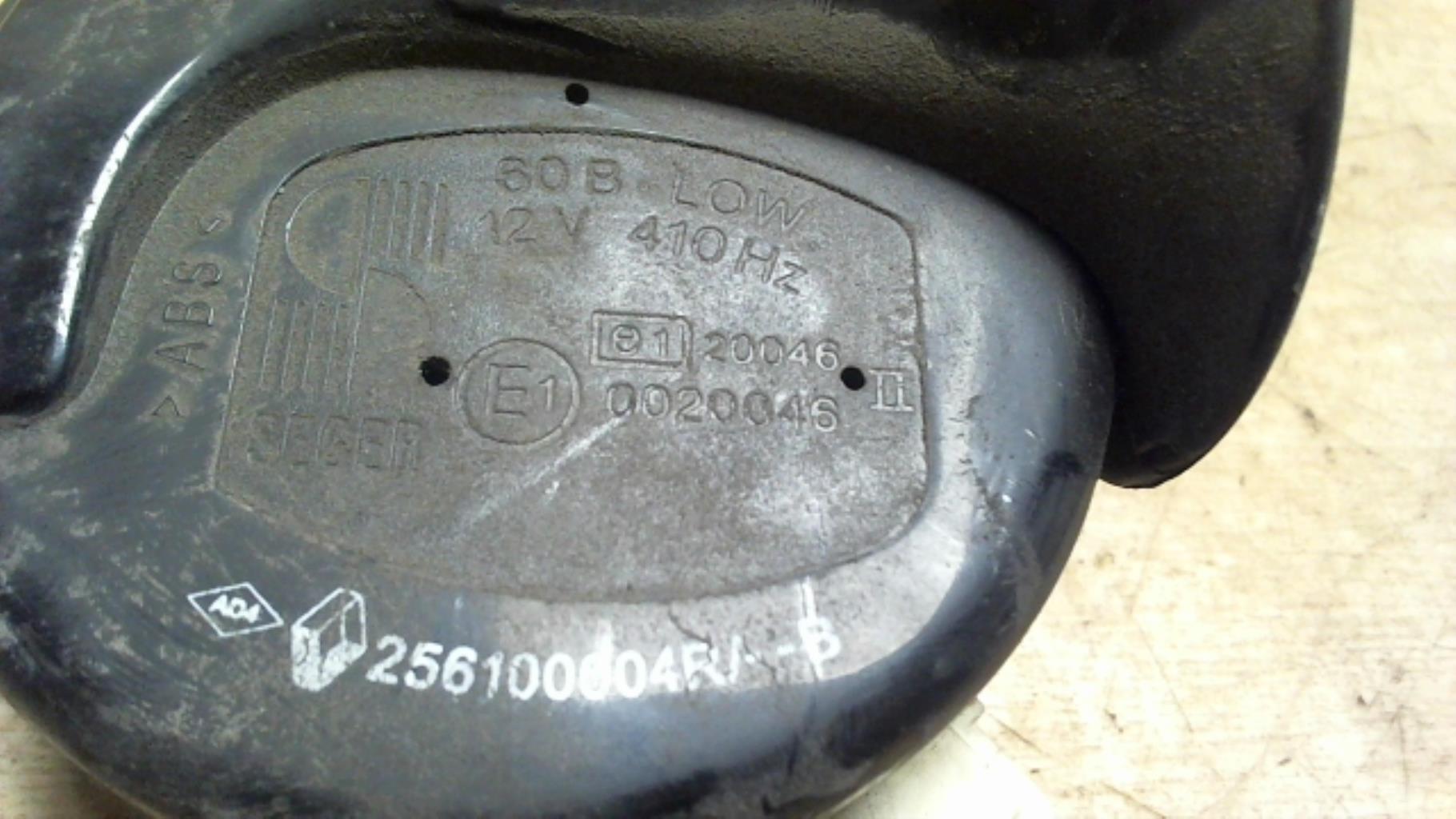 Avertisseur/Klaxon RENAULT SCENIC 3 PHASE 1 Diesel - 1